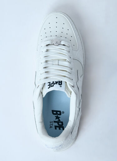 A BATHING APE® Bape Sta #3 Sneakers White aba0159001