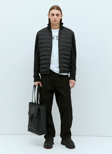 Moncler 衬垫拉链开衫 黑色 mon0157025
