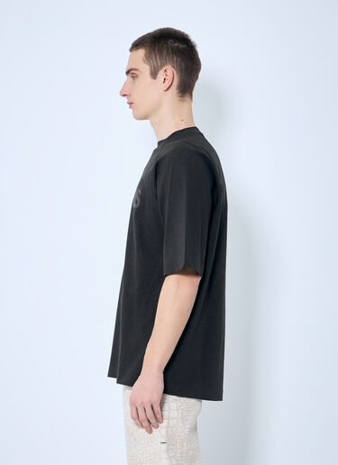 Jacquemus Le T-Shirt Typo Brown jac0160016