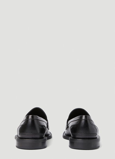 JW Anderson Anchor Logo Loafers Black jwa0151004