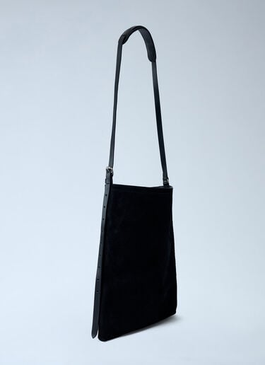 Suede Shoulder Bag Dries Van Noten Suede Shoulder Bag Black dvn0162032