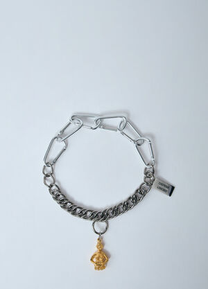 Chopova Lowena Where's My Skirt Chain Necklace Silver cho0260015