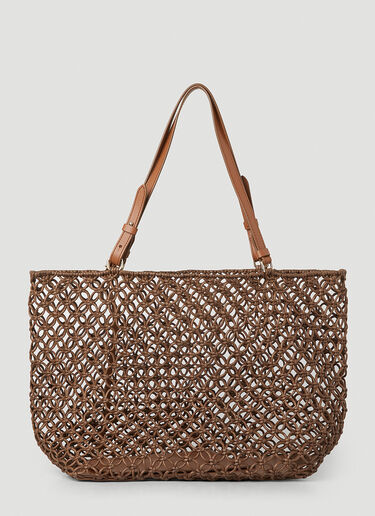 Fillet Tote Bag Max Mara Fillet Tote Bag Brown max0252037