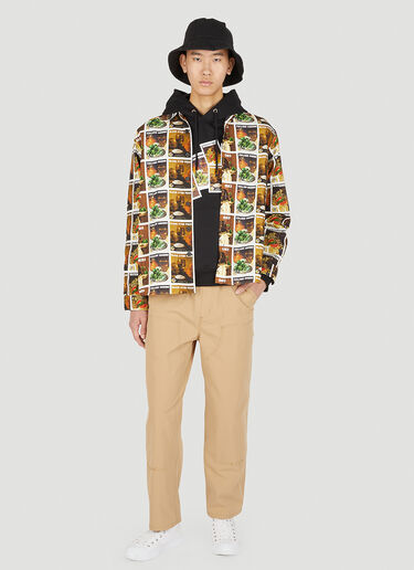 Sky High Farm Workwear x Denim Tears 连帽运动衫 黑 skh0350021