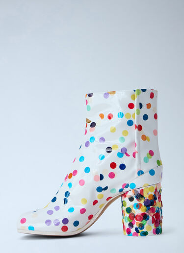 LN-CC® - Maison Margiela: Tabi Ankle Boots - Multicolor Maison Margiela Tabi Ankle Boots Multicolor mla0265022