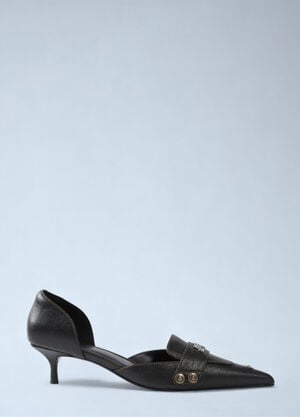 Miss Sixty x KNWLS Logo Hardware Heels Black msk0263012