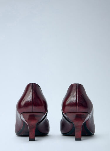 LN-CC® - Capasa Milano: Leather Pointed-Toe Pumps - Bordeaux Capasa Milano Leather Pointed-Toe Pumps Bordeaux cps0266005