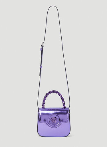Versace La Medusa Mini Handbag Purple vrs0252024