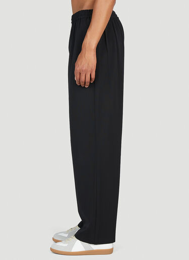 Acne Studios 宽松抽绳长裤 黑色 acn0153012