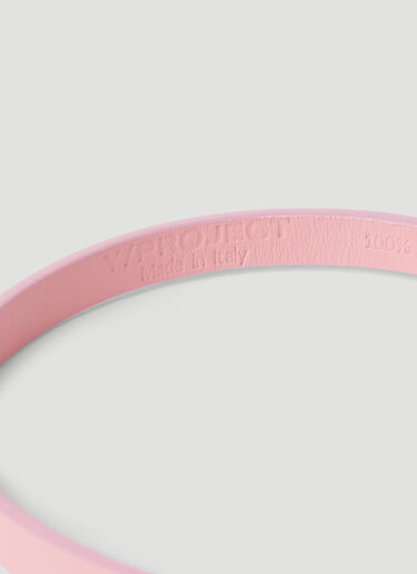 Y/Project Y 하트 벨트 초커 Pink ypr0252031