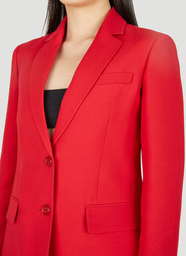 Valentino 单排扣西装外套 红 val0249006