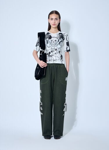 Chopova Lowena Cat Consort 网眼上衣  白色 cho0360005