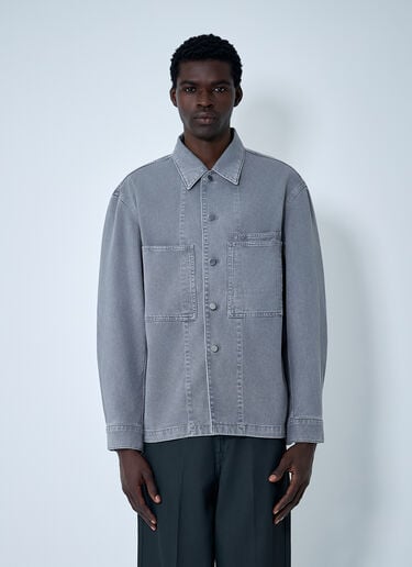 Workwear Overshirt Lemaire Workwear Overshirt Grey lem0162008