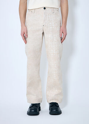 Jacquemus Le De-Nimes Fernando Cotton Pants White jac0160007