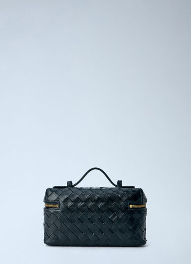 Bottega Veneta 인트레치아토 숄더백 블랙 bov0256044