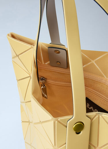 LN-CC® - Bao Bao Issey Miyake: Lucent One-Tone Tote Bag - Yellow Bao Bao Issey Miyake Lucent One-Tone Tote Bag Yellow bao0366002