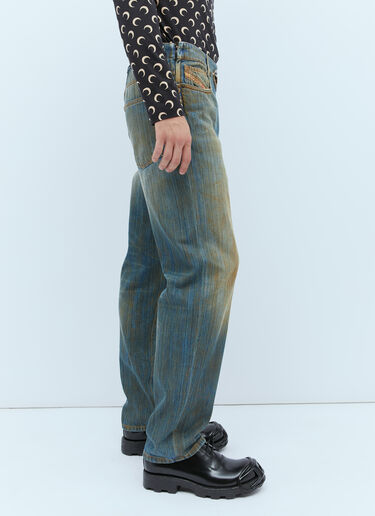 2010-D-Macs-FSD6 Distressed Denim Jeans Diesel 2010-D-Macs-FSD6 Distressed Denim Jeans Blue dsl0154009