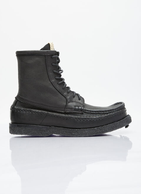 Visvim Cheekag-Folk Boots Black vis0154014
