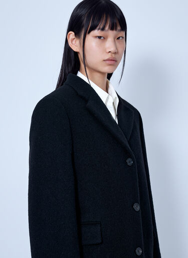 LN-CC® - Prada: Single-Breasted Wool Coat - Grey Prada Single-Breasted Wool Coat Grey pra0265027