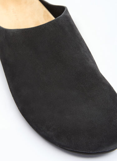 The Row Hugo Mules Black row0156016