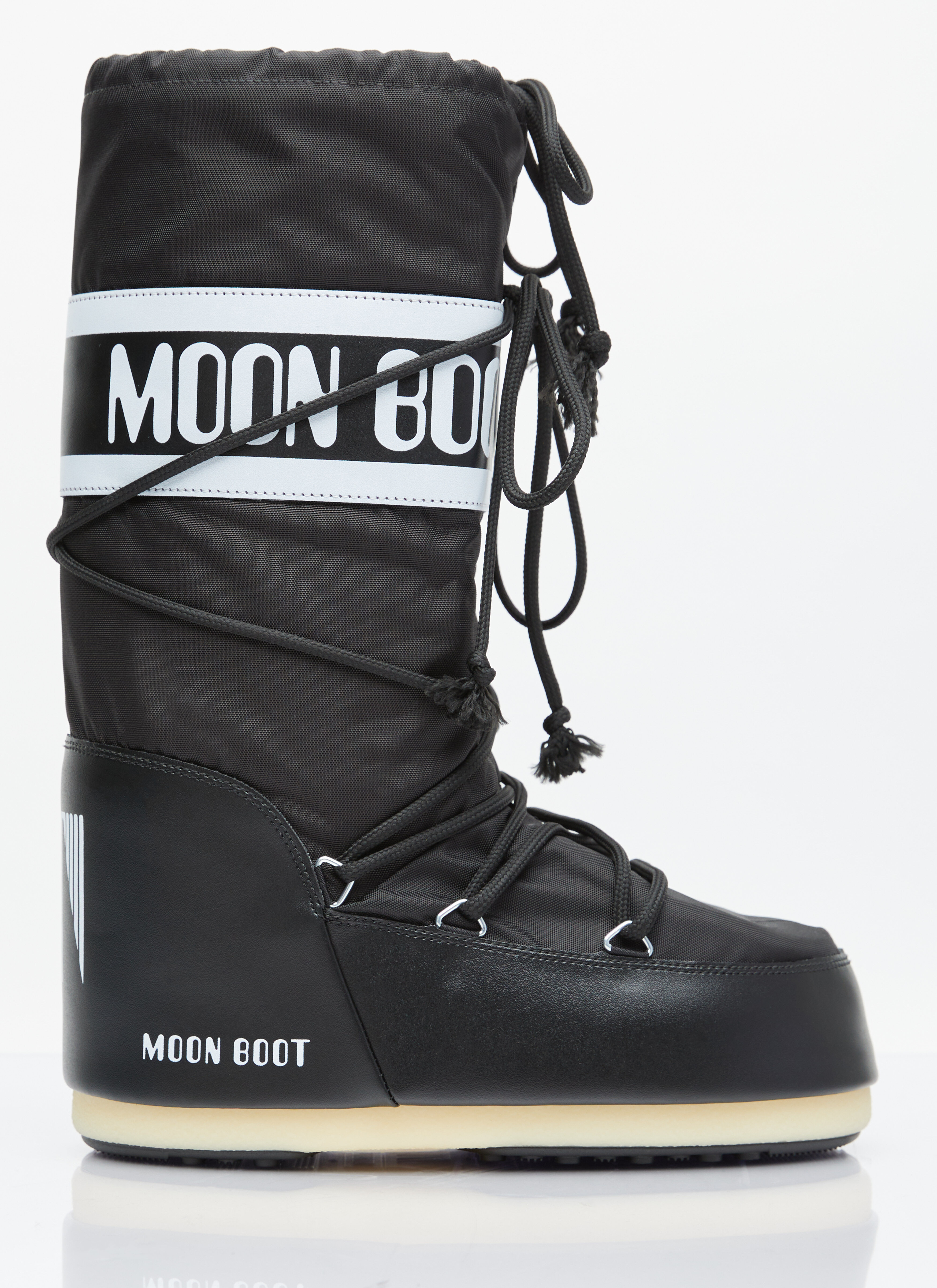 Moon Boot 아이콘 스노우 부츠 블랙 mnb0355001