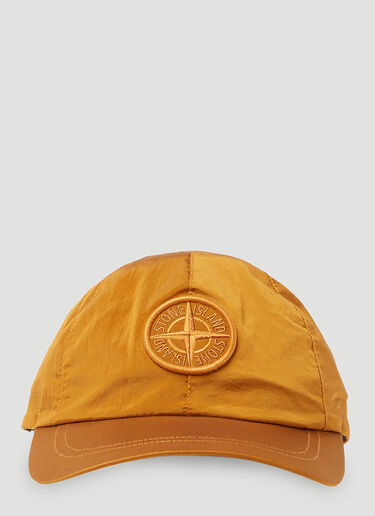Stone Island Compass 贴饰棒球帽 橙色 sto0152093