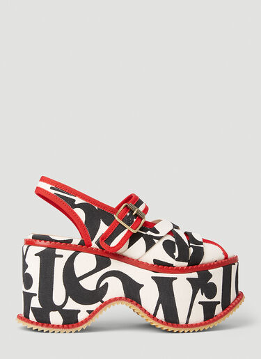 Vivienne Westwood Northern Sole Platform Sandals White vvw0251136