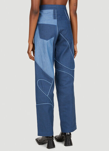 Mainline:RUS/Fr.CA/DE Multi Panel Jeans Blue mai0249001