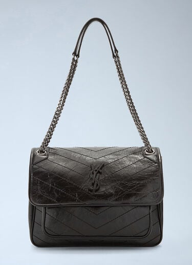 Saint Laurent Niki Medium Shoulder Bag Black sla0241061