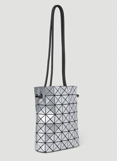 Bao Bao Issey Miyake Wring Bucket Shoulder Bag Silver bao0252007