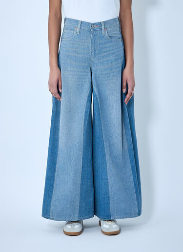 Levi's Wide-Leg Denim Trousers Blue lvs0264002
