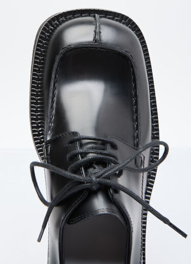 MM6 Maison Margiela 分趾系带鞋 黑色 mmm0155013