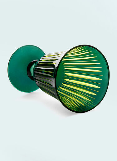 L'Objet Set Of Four Prism Wine Glasses Green wps0691627