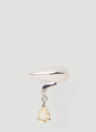 Alan Crocetti Raptor Citrine Drop Earring Gold acr0344008