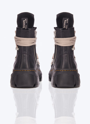 Rick Owens x Dr. Martens 1460 DMXL Mega Lace Boots Black rod0156001
