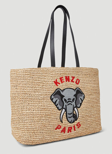 Kenzo Elephant Tote Bag Beige knz0252056