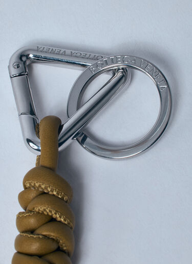 Bottega Veneta Triangle Knot Keyring Yellow bov0159016