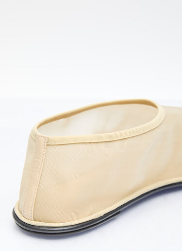The Row Sock Ballerina Flats Beige row0256036