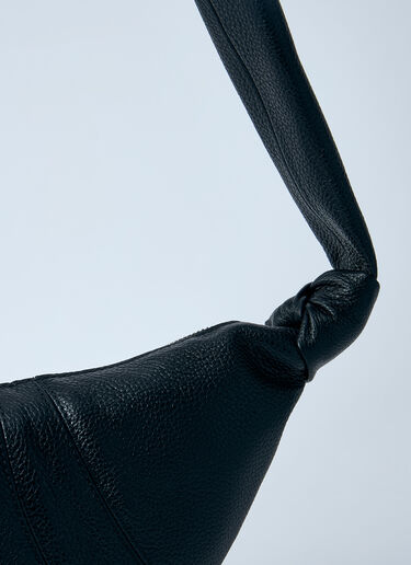 Lemaire Small Croissant Shoulder Bag Black lem0360008