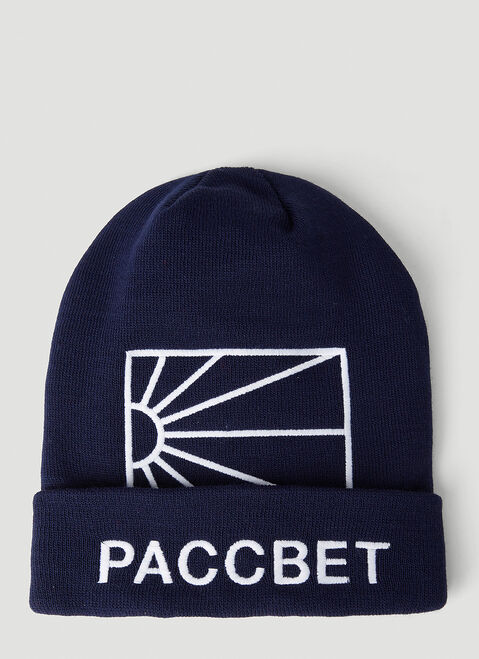 Rassvet Logo Embroidery Beanie Hat Brown rsv0148046