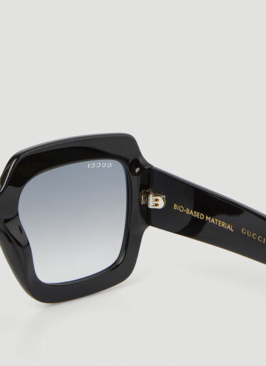 Gucci Oversized Square Frame Sunglasses Brown guc0247364