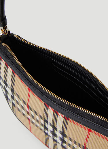 Burberry Olympia 格纹单肩包 米色 bur0246043