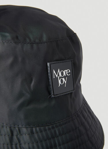 More Joy Logo Patch Bucket Hat Black mjy0347073