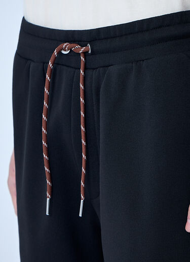 Moncler Drawstring Jersey Shorts Black mon0164037