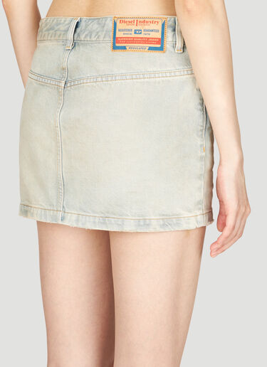 Diesel De-Ron Denim Mini Skirt Blue dsl0255021