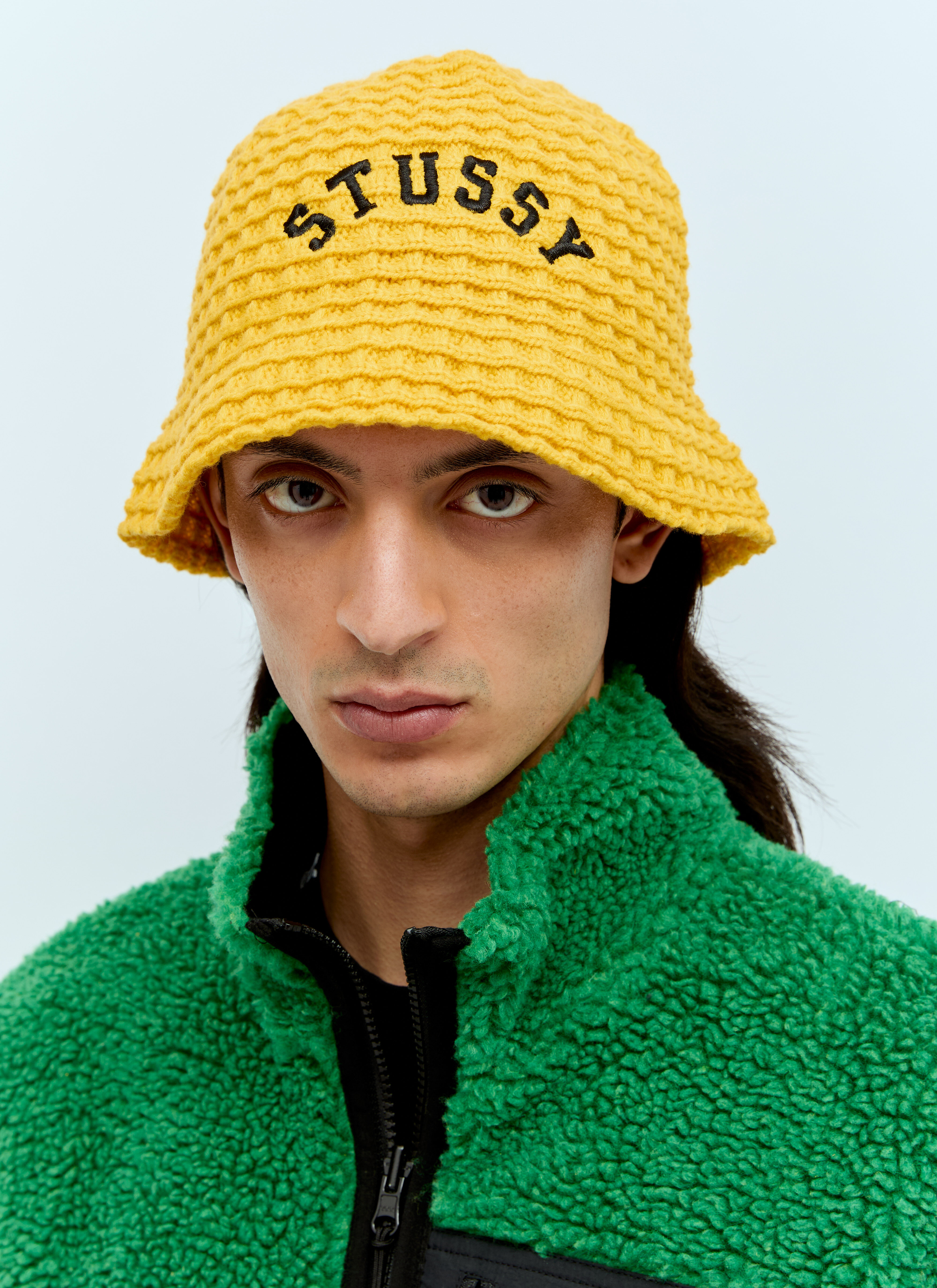 Dolce & Gabbana 华夫格针织渔夫帽  黑色 ldg0355003