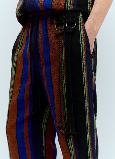 Song for the Mute Striped Lounge Pants Multicolour sfm0156011