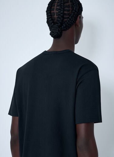 Cotton Jersey T-Shirt Comme des Garçons Homme Cotton Jersey T-Shirt Black cdh0162006