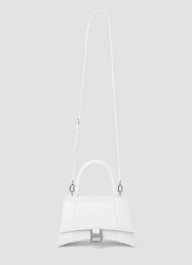 Balenciaga Hourglass S Handbag White bal0251082