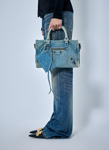 LN-CC® - Balenciaga: Le City Bag Small - Blue Balenciaga Le City Bag Small Blue bal0265033